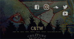 Desktop Screenshot of creatureandthewoods.com